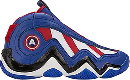 Adidas: Синие кроссовки  Crazy