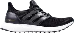 Adidas: Чёрные кроссовки  UltraBoost