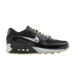 Nike: Чёрные кроссовки  Air Max 90