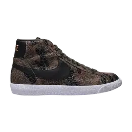 Nike: Чёрные кроссовки  Blazer Mid