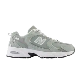 New Balance: Зелёные кроссовки  530