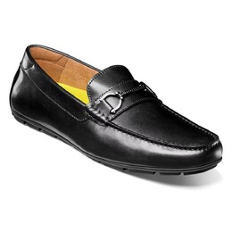 Florsheim: Чёрные мокасины 