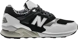New Balance: Белые кроссовки 
