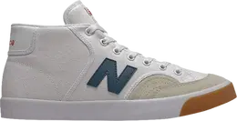 New Balance: Белые кроссовки 