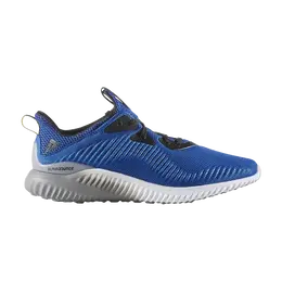 Adidas: Синие кроссовки 