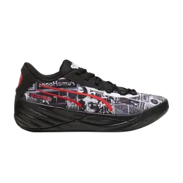 PUMA: Чёрные кроссовки 