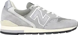 New Balance: Серые кроссовки  996