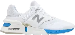 New Balance: Белые кроссовки 