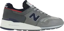 New Balance: Серые кроссовки  997