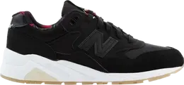 New Balance: Чёрные кроссовки 