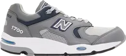 New Balance: Серые кроссовки  1700