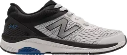 New Balance: Белые кроссовки 