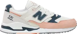 New Balance: Белые кроссовки  530