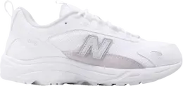 New Balance: Белые кроссовки 