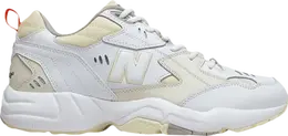 New Balance: Белые кроссовки 