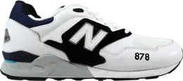 New Balance: Белые кроссовки 