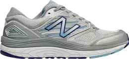 New Balance: Белые кроссовки 