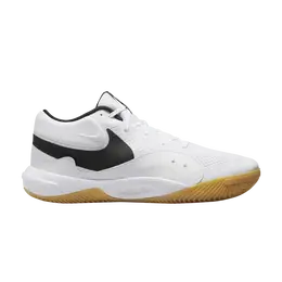 Nike: Белые кроссовки 