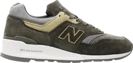 New Balance: Серые кроссовки  997