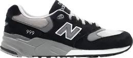 New Balance: Чёрные кроссовки 