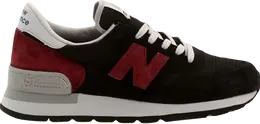 New Balance: Чёрные кроссовки 