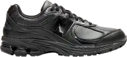 New Balance: Чёрные кроссовки  2002R