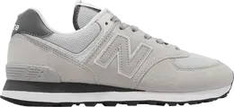 New Balance: Белые кроссовки  574