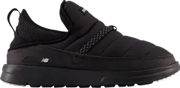New Balance: Чёрные кроссовки 