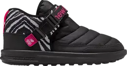New Balance: Чёрные кроссовки 