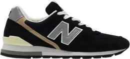 New Balance: Чёрные кроссовки  996