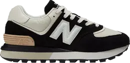 New Balance: Чёрные кроссовки  574