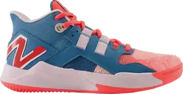 New Balance: Синие кроссовки 