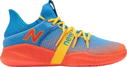 New Balance: Голубые кроссовки 
