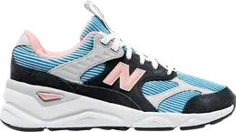 New Balance: Синие кроссовки 