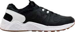 New Balance: Чёрные кроссовки 