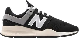 New Balance: Чёрные кроссовки 