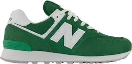New Balance: Белые кроссовки  574