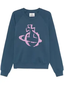 Vivienne Westwood: Голубой свитшот  Orb