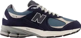 New Balance: Тёмные кроссовки  2002R
