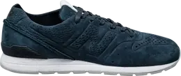 New Balance: Синие кроссовки 