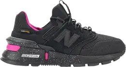 New Balance: Чёрные кроссовки 
