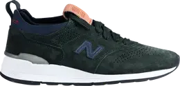 New Balance: Тёмные кроссовки  997