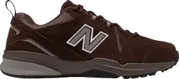 New Balance: Коричневые кроссовки 