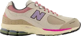 New Balance: Бежевые кроссовки  2002R