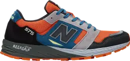 New Balance: Оранжевые кроссовки  575
