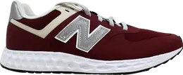 New Balance: Бордовые кроссовки  Fresh Foam