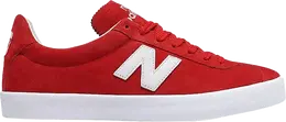 New Balance: Красные кроссовки 