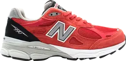 New Balance: Красные кроссовки 