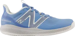 New Balance: Голубые кроссовки 