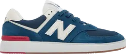 New Balance: Голубые кроссовки  All Coasts 574